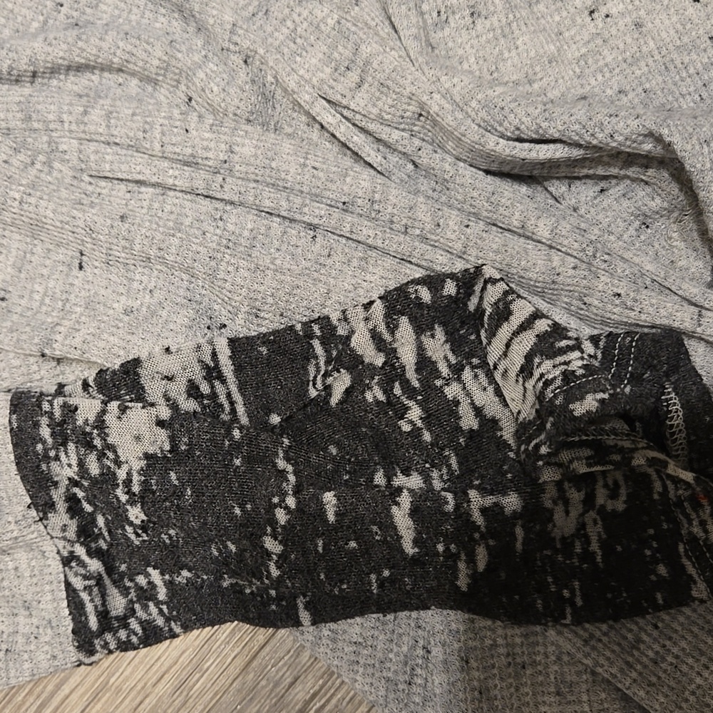 Botanique 1X waffleknit hooded cardigan - Picture 2 of 3